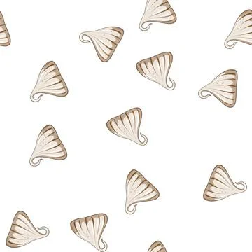 Pattern ice meringue cartoon vector Stock Illustration