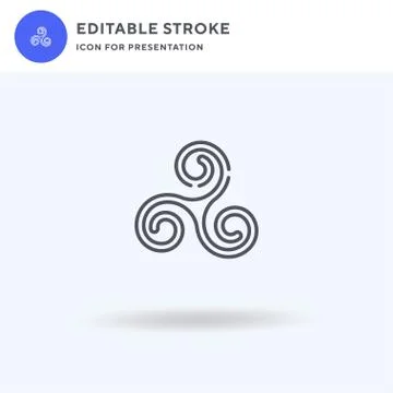 Pattern icon vector, filled flat sign, solid pictogram isolated on white, logo Stock Illustration