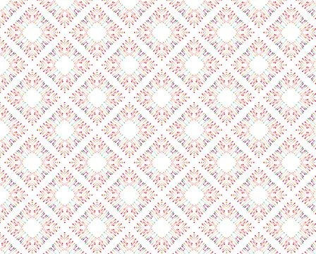 Pattern illustration designed as various abstract shapes. Stock Illustration