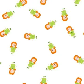 Pattern imagination doll toy cartoon vector Stock Illustration