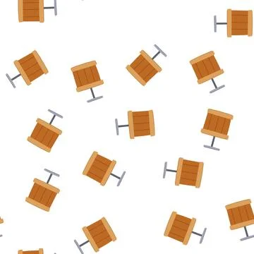 Pattern impact tnt bomb cartoon vector Stock Illustration