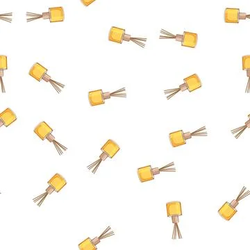 Pattern incense aroma sticks cartoon vector 库存插图