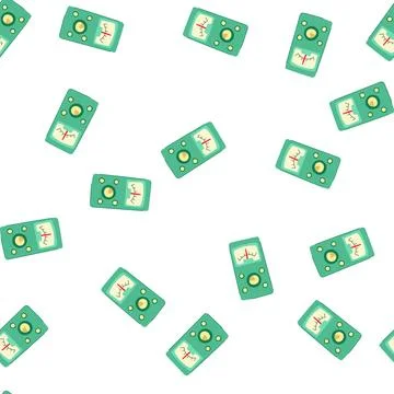 Pattern indicators retro control panel cartoon vector Stock Illustration