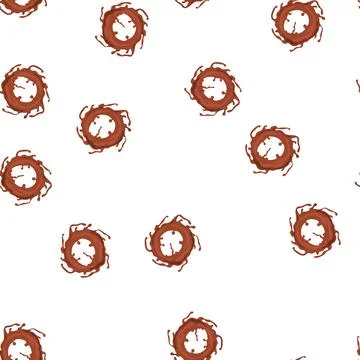 Pattern indulgence chocolate splash cartoon vector イラスト素材