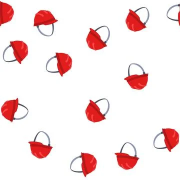 Pattern industry helmet builder cartoon vector 스톡 일러스트