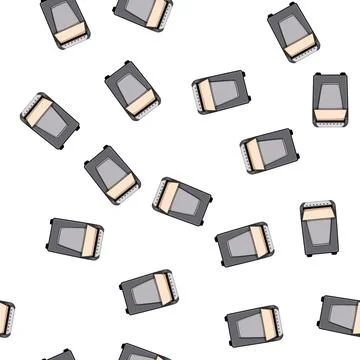 Pattern information cut shredder cartoon vector 스톡 일러스트