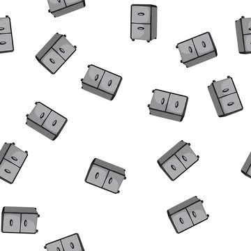 Pattern information file cabinet cartoon vector Stock Illustration