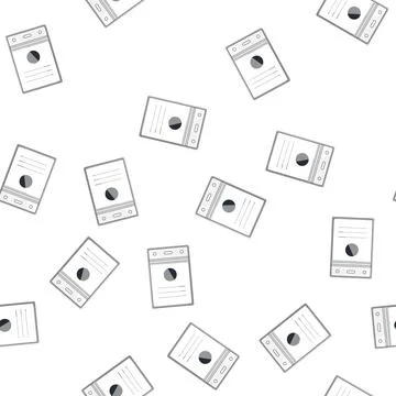 Pattern information id card cartoon vector Stock Illustration