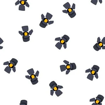 Pattern ing spotlight stage cartoon vector Stock Illustration