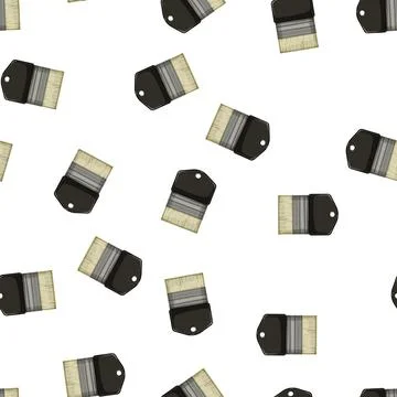 Pattern ink brush paint cartoon vector Stock Illustration