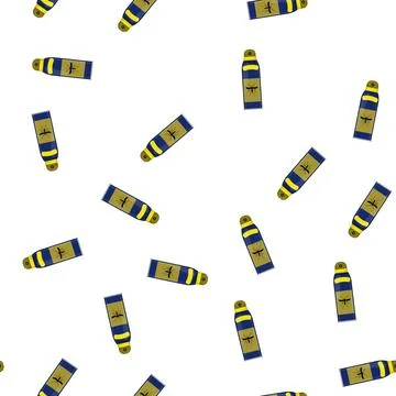 Pattern insect bug spray color icon vector イラスト素材