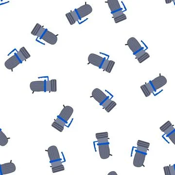 Pattern install vacuum pump cartoon vector 库存插图