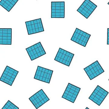 Pattern installation solar panels cartoon vector Stock Illustration