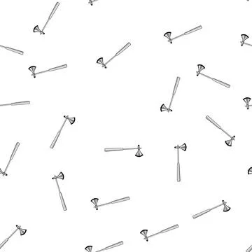 Pattern instrument reflex hammer cartoon vector 스톡 일러스트