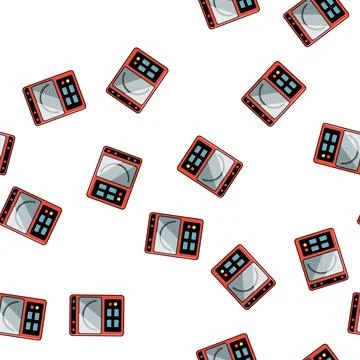 Pattern instrument watt meter cartoon vector Stock Illustration