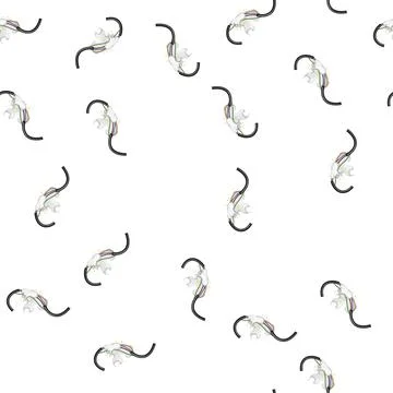 Pattern insulation broken cable cartoon vector Stock Illustration