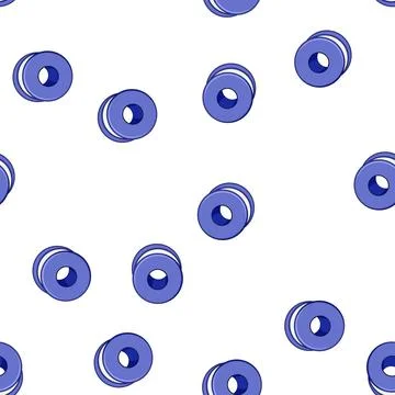 Pattern insulation pipe seal tape cartoon vector Stock Illustration