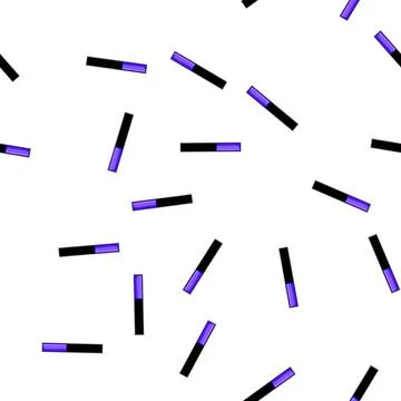 Pattern interface progress bar cartoon vector 스톡 일러스트