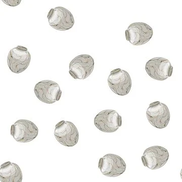 Pattern interior marble vase cartoon vector Stock Illustration