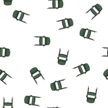 Pattern interior office chair cartoon vector 스톡 일러스트