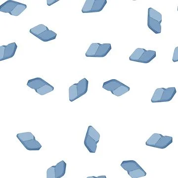 Pattern interior seat cushion cartoon vector イラスト素材