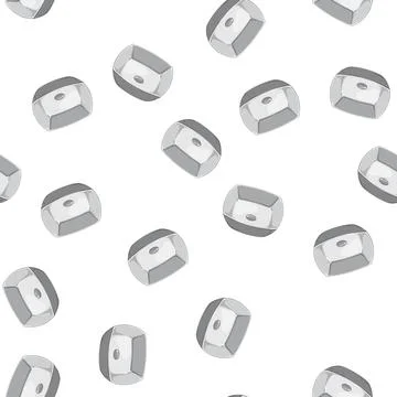 Pattern interior sink ceramic cartoon vector Stock Illustration