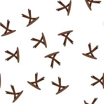 Pattern interior table dining cartoon vector Stock Illustration
