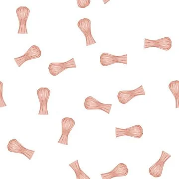 Pattern interior vase flower ceramic cartoon vector 스톡 일러스트