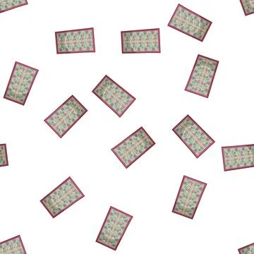 Pattern interior wool carpet cartoon vector 스톡 일러스트