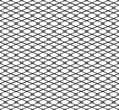 Pattern with interlocking edgy, angular rectangle, square shapes. Repeatable. Stock Illustration