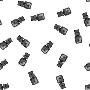 Pattern internet web camera cartoon vector Stock Illustration