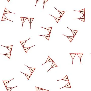 Pattern intimate bra sexy cartoon vector Illustrazione stock