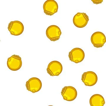 Pattern ireland leprechaun gold pot cartoon vector Stock Illustration