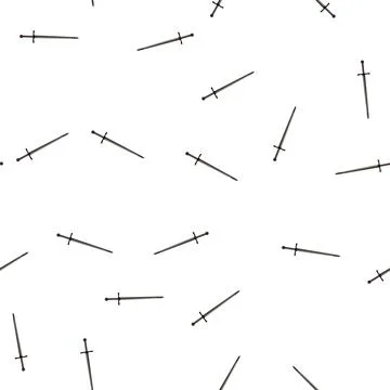 Pattern iron medieval weapon cartoon vector Illustrazione stock