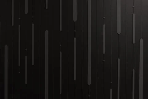 Pattern of irregular lines with dots on black background Stock Photos