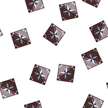 Pattern islamic arabic mosaic tile cartoon vector Stock Illustration
