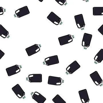 Pattern japan soy sauce cartoon vector Stock Illustration