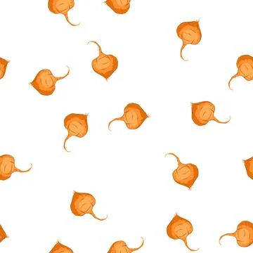 Pattern jicama root vegetable showing healthy eating concept Stock Illustration