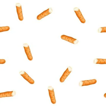 Pattern jicama root vegetable showing raw texture Stock Illustration