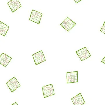 Pattern journey labyrinth game maze cartoon vector Stock Illustration