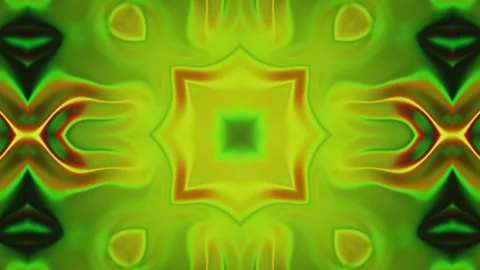 Pattern Kaleidoscope Abstract Design Loop Stock Footage 240101925