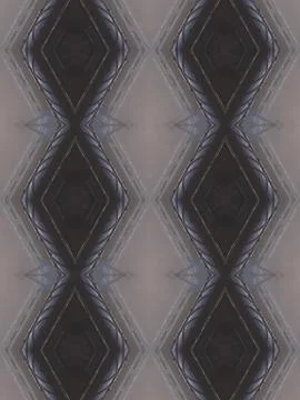 Pattern of kaleidoscope abstract grey pattern Stock Illustration