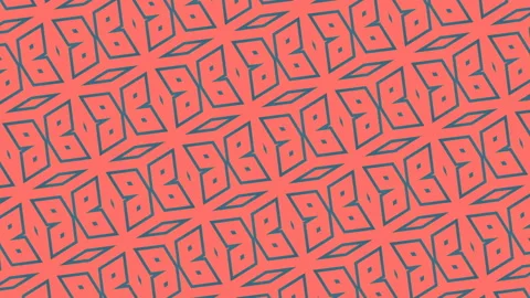 Pattern Kaleidoscope Colored Motion Flowered Loop Background Stock Footage 117715543