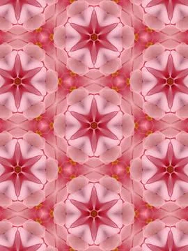 Pattern kaleidoscope Foto stock