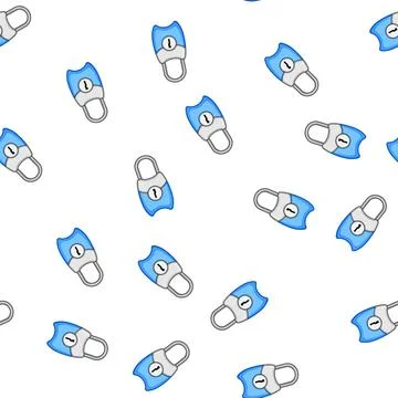 Pattern keyless luggage lock cartoon vector Stock Illustration