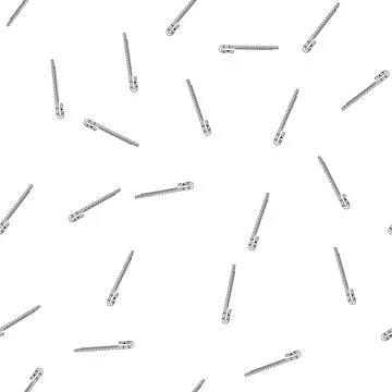 Pattern keys flute cartoon vector Stock Illustration