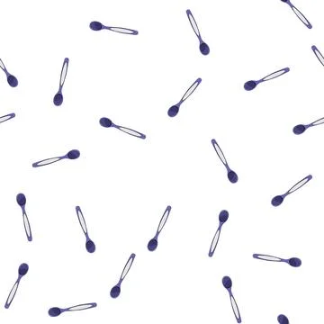 Pattern kid toddler spoon cartoon vector Stock Illustration