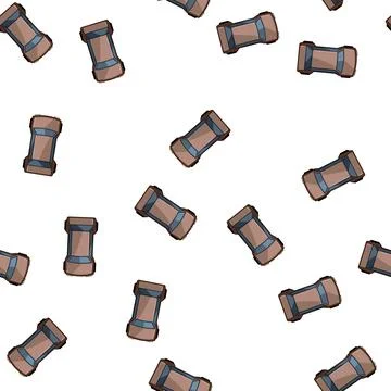 Pattern kids car top view cartoon vector Stock Illustration