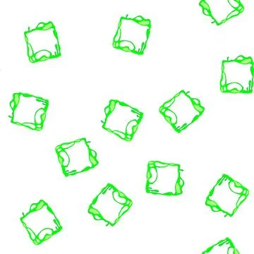Pattern kids slime frame cartoon vector Stock Illustration