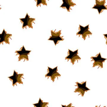 Pattern kit fire game button cartoon vector イラスト素材